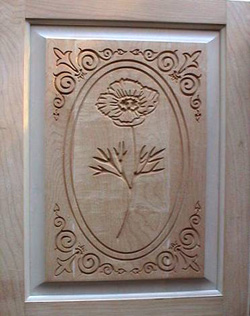 Carved Cabinet Door