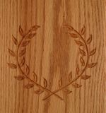 Laurel Wreath in Red Oak